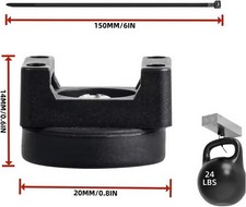 Heavy-Duty Magnetic Zip Tie Mounts,10Pcs Multipurpose Cable Holder with Nylon Ca