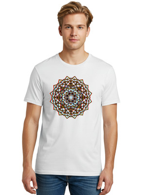 Ksh Mens Graphic Tee, 100% Cotton, Casual Summer Wear