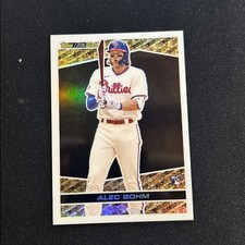 2021 Topps Chrome Update Series - Target Topps Black Gold Alec Bohm #BGC-24 (RC)