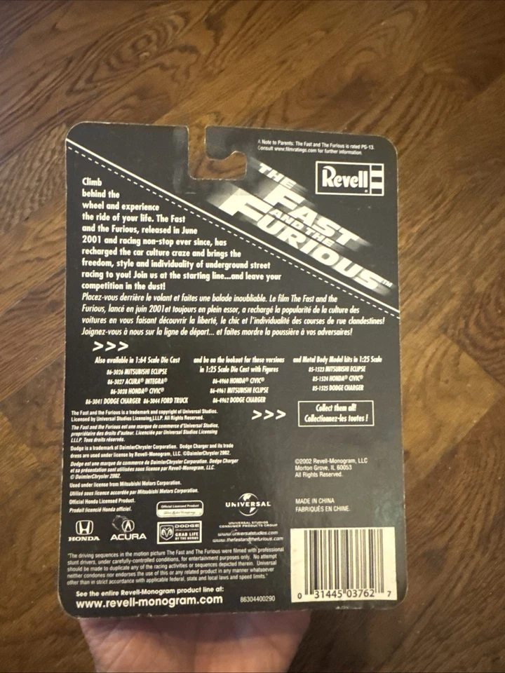 Revell 1/64 Scale The Fast & The Furious Ford Crew Cab Truck - Issue #118 NIB - Image 2 of 2