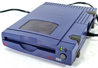 Iomega zip 100 Z100P2 Externes 100MB Zip Laufwerk Drive Parallel mit Netzteil