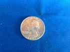 1962 Washington Quarter (tan/pink)