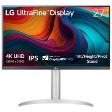 Lg 27Up650K-W 27-Inch Ultrafine 4K Uhd 3840 X 2160 Ips Computer Monitor 60Hz