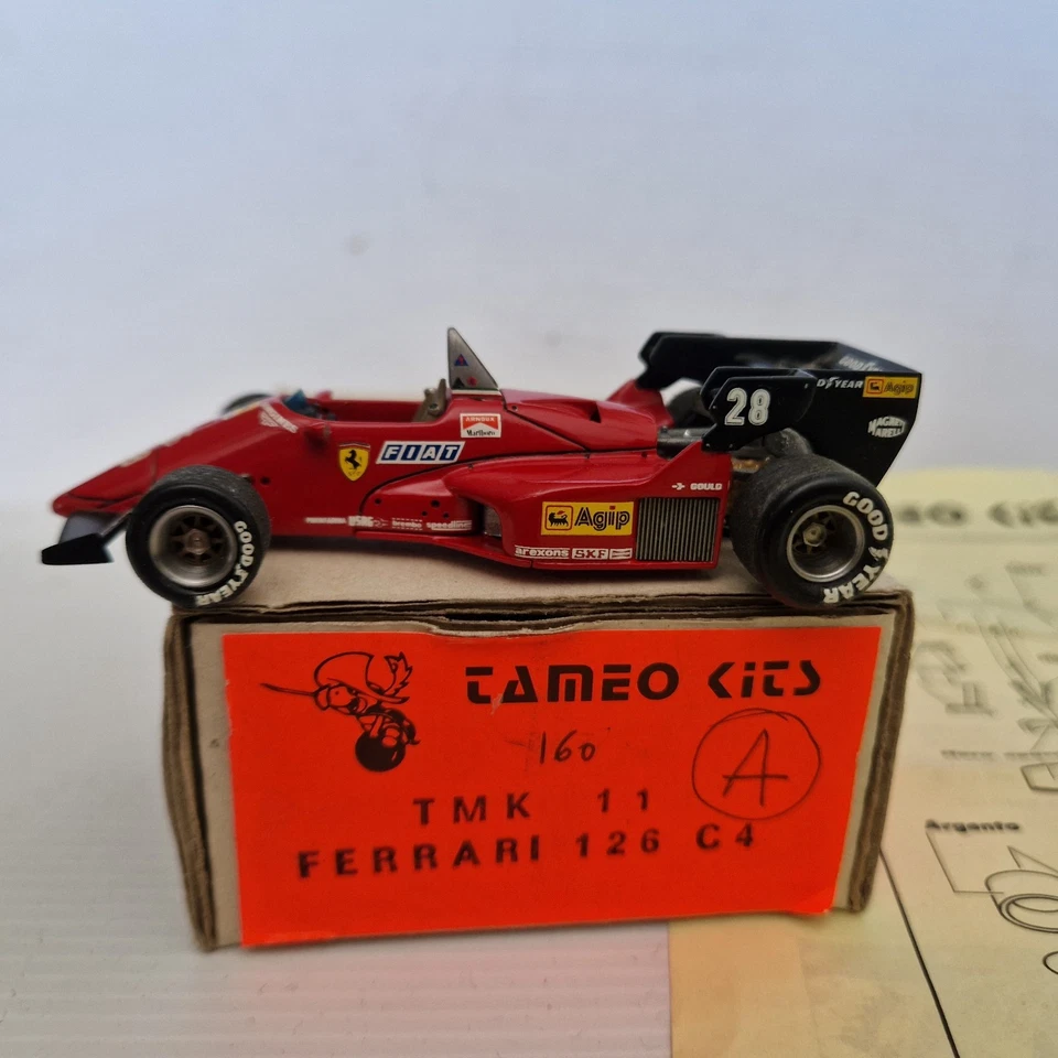 Ferrari 126 C4 / G.P. Belgien 1984  Tameo Kits /monté montage professionel - Immagine 3 di 4