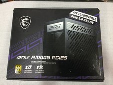 MSI MPG A1000G PCIE5 1000W 80 Plus Gold Power Supply-NEW