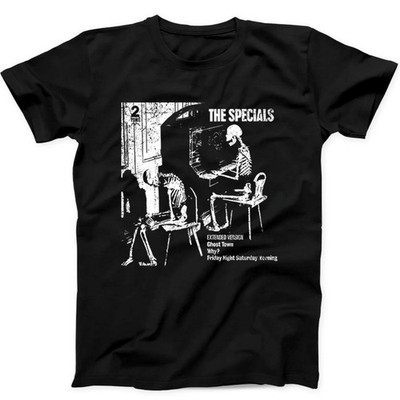 The Specials Ghost Town 2 Tone Ska Musik T-Shirt 523