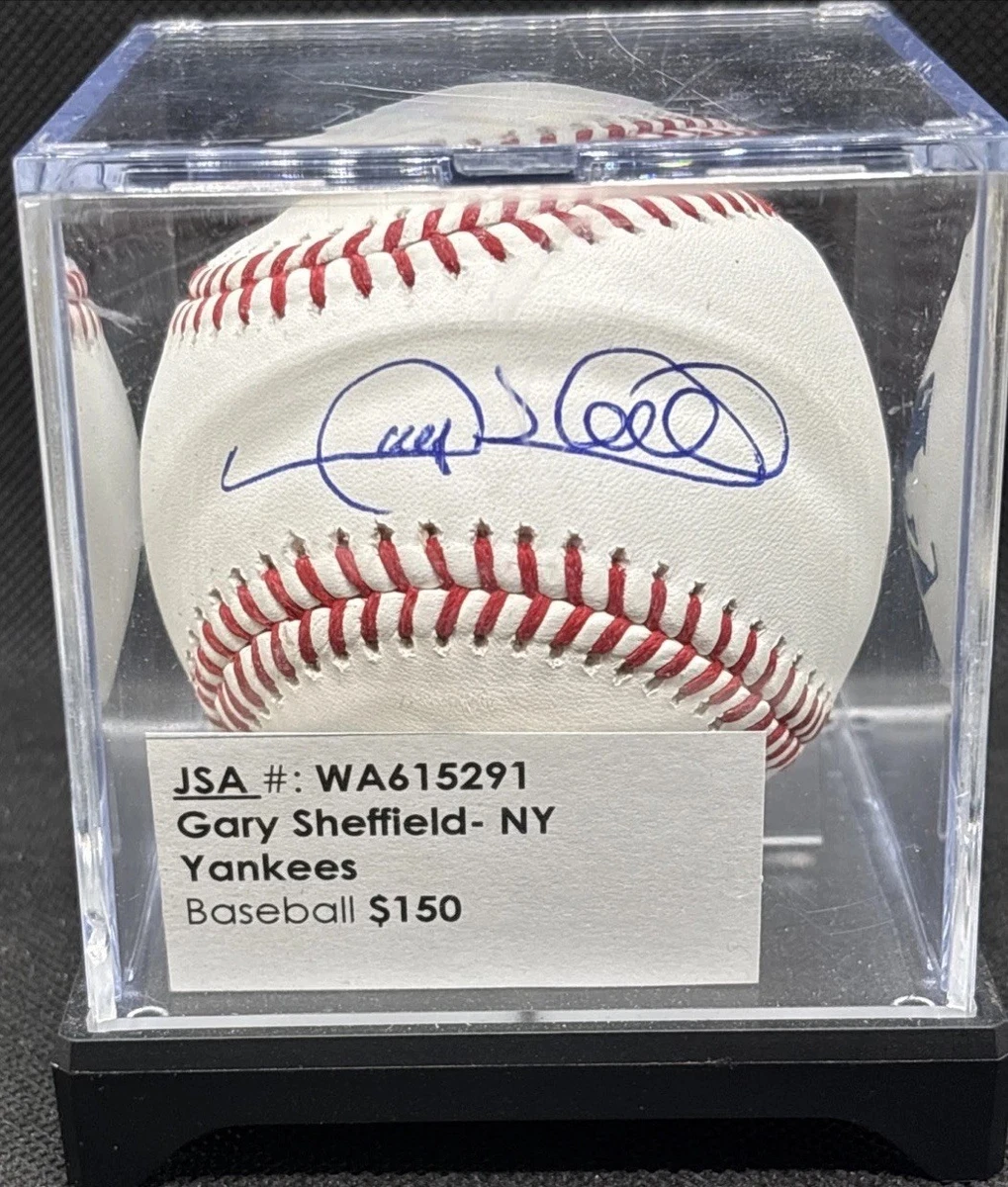 GARY SHEFIELD 直筆サインボール　ケース入り Gary Sheffield Original Autographed Baseball MLB Balls for sale | eBay