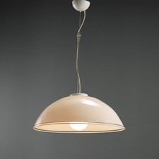 Lampada Vintage iGuzzini Metacrilato Bianco Design Italiano Anni 70 Originale