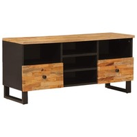 Tv-SchräNk Corona Braun 100 X 33 X 46 Cm Massivholz Mango TV-SCHRÄNK MedienmöBel