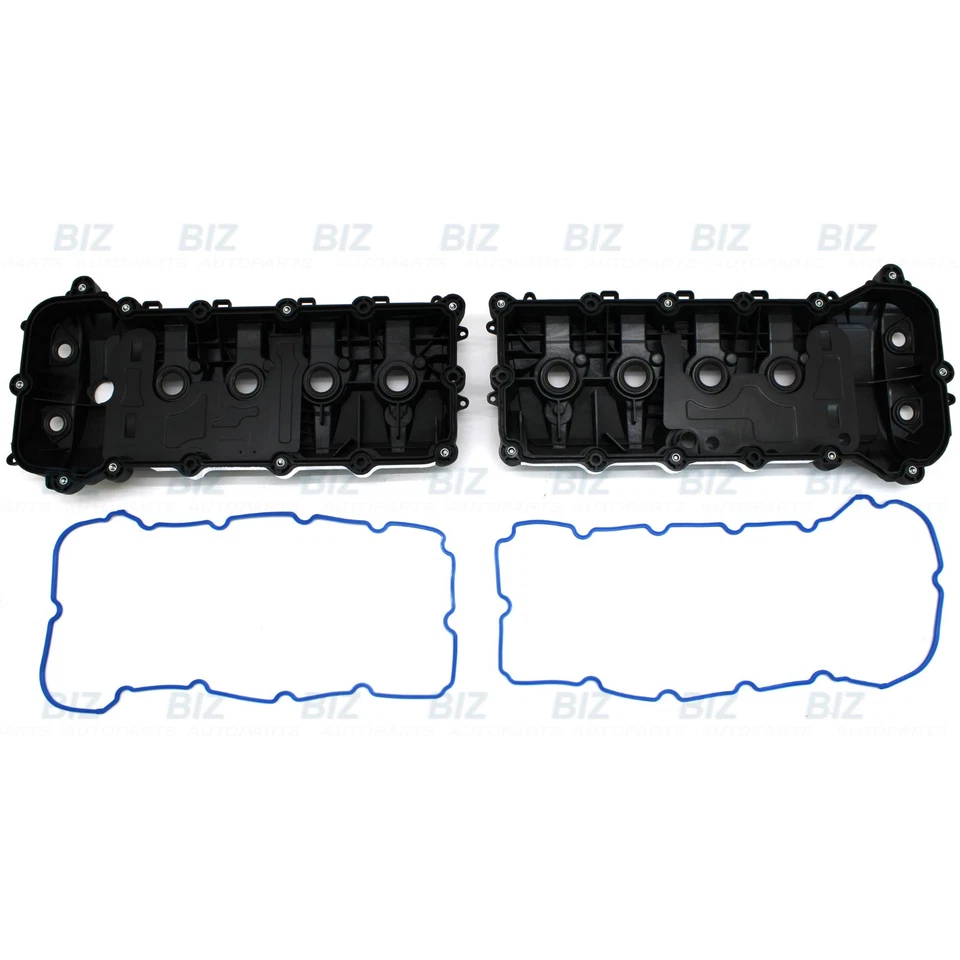 Valve Covers w/ Gaskets LEFT & RIGHT for 2014-2017 Ford F-150 5.0L KR3Z-6582-B Foto 3 de 4