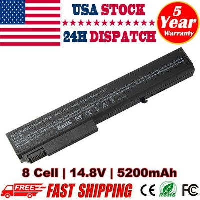 8Cell Battery For HP EliteBook 8530p 8540w 8730w P/N 493976-001 HSTNN-LB60 Fast