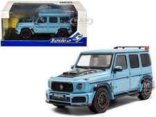 2021 BRABUS ROCKET 900 CHINA BLUE 1/43 DIECAST MODEL CAR BY SOLIDO S4312406