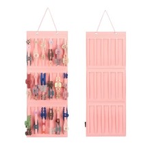 Hair Claw Clip Organizer Holder, Hanging Hair Claw Clips Holder for Women Gir...