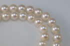 Vintage  Akoya Pearl Strand Knotted No clasp 6 mm — photo 6