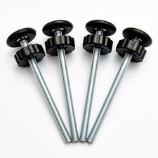 4PCS 8MM Baby Gate Spindle Rods Extra Long Pressure Mount Safety Gate Extender