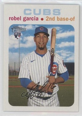 2020 Topps Heritage High Number White Border /50 Robel Garcia #568 Rookie RC 4z8