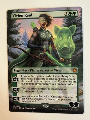 Vivien Reid (Borderless) #361 NM) Foundations FDN Magic MTG