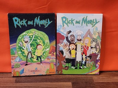Rick & Morty: The Complete First & Second Season DVD Sets ~ Tested & Working
