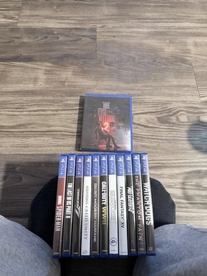 PS4 Game Lot. Spider-man, Tony Hawk Pro Skate 2, The Evil Within 2 , & 9 MORE