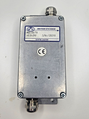 British Encoder RX/TX 8 24V Industrial Receiver/Transmitter Used