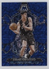2023-24 Panini Mosaic Fast Break Blue Prizm 14/85 Simone Fontecchio #133 1op8