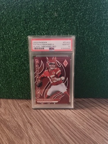 2023 Phoenix Flame Throwers Red /199 Patrick Mahomes II PSA 10 GEM MT