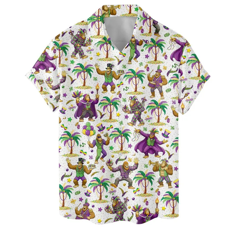 Funny Bigfoot Hawaii Shirt February Festival Aloha Beach Party Vacation Gift