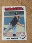 2024 Topps Heritage High Number White Border #594 Paul Skenes RC Rookie Card
