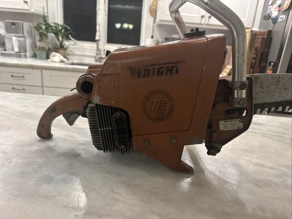 Vintage Wright 5020 A  Reciprocating Chainsaw Nice Wow 👀 116 CC - Image 2 of 4