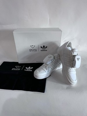 PRADA （RE-NYLON）レディーススニーカー 25センチ　ホワイト Adidas x Prada White Re-Nylon size 10.5 | eBay