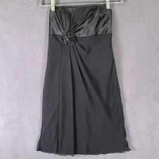 Davids Bridal Dress Women 2 Satin Chiffon Glam Fairygrunge Event Dark Romantic