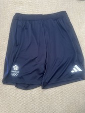 Team GB Adidas Paris Olympic Shorts - Athlete Issue - large