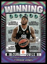 TYRIQUE JONES 2025-26 Panini Contenders EuroLeague Winning Ticket #23