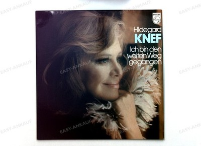 Hildegard Knef - Ich Bin Den Weiten Weg Gegangen LP 1974 '*