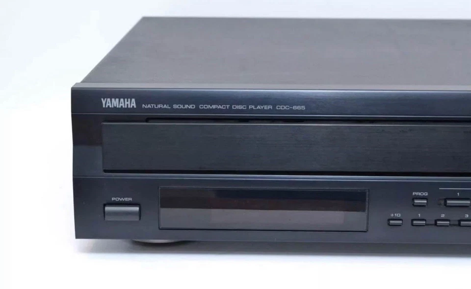 Yamaha CDC-665 5-Disc CD Changer Carousel Player Tested No Remote - Image 2 of 4