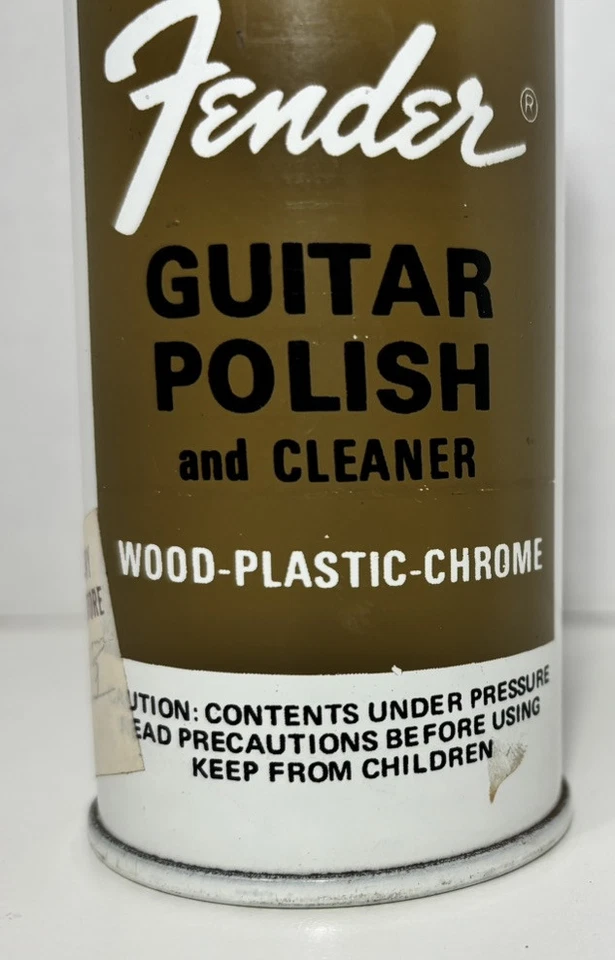 Винтажный Fender гитара польский и очиститель бутылка 1960-х чехол конфеты - Изображение 3 из 4