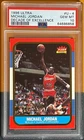 1996 FLEER ULTRA DECADE OF EXCELLENCE MICHAEL JORDAN CARD PSA 10 GEM MINT #U-4