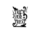 Trick or Treat Halloween Socket Board Decor – Spooky Plug Cover for Home Display