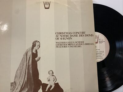 Chistmas Concert At Notre Dame Des Doms Of Avignon LP 1975 ARN 90404