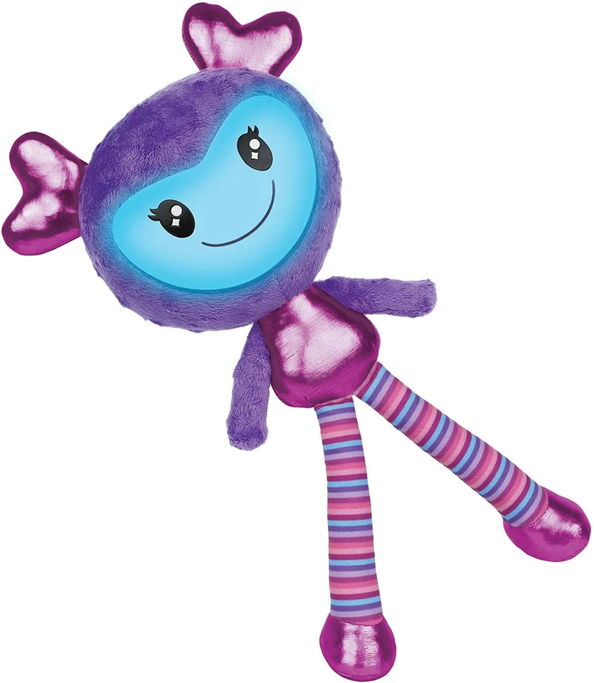 Pelúcia Brightlings, Interactive Singing, Talking 15", por Spin Master - Roxo - Imagem 4 de 4