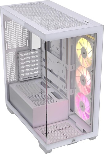 3500X ARGB Mid-Tower ATX PC Case – Panoramic Tempered Glass – Reverse Connect... - Picture 2 of 8