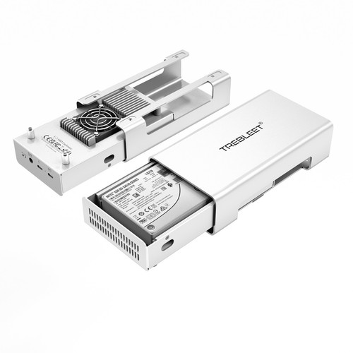 Thunderbolt 3 auf U.2 NVMe SSD Gehäuse, bis zu 3000M, Daisy Chain, 40Gbps USB4 - Bild 2 von 6