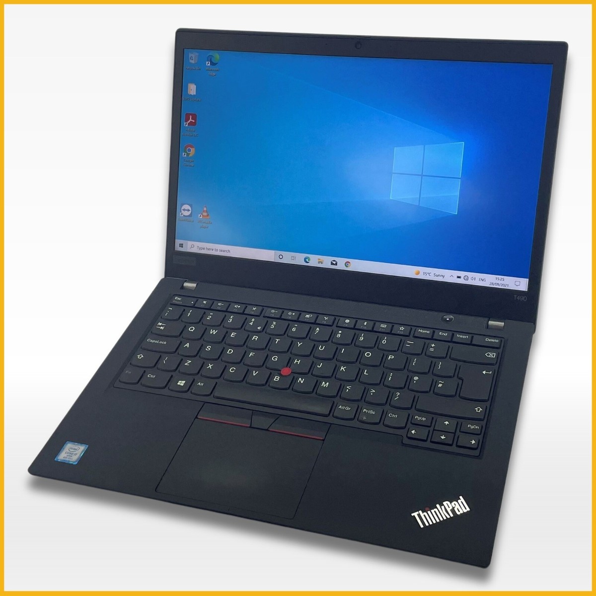 Lenovo ThinkPad T490 Core i7-8565U 16GB Ram 512GB SSD FHD Webcam