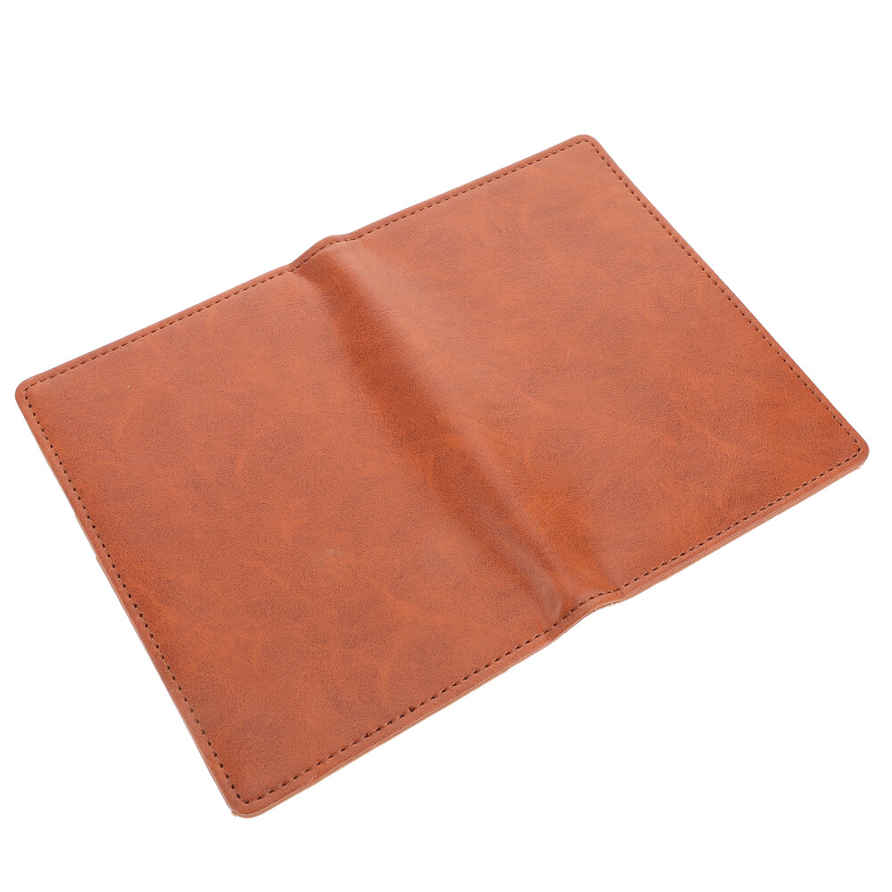 Slim Minimalist PU Passport Holder Wallet for Men and Women  -image