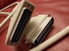 10ft 25 pin Male to PRINTER IEEE 1284 Centronic Parallel Port Cable Adapter