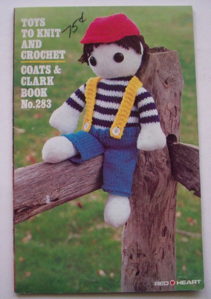 Toys to Knit & Crochet pattern puppy frog monkey mouse turtle boy girl dolls - Image 2 of 4