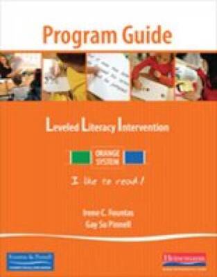 Leveled Literacy Intervention Orange System Levels A-C Program Guide - VERY GOOD