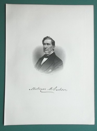 MORTIMER M. JACKSON Wisconsin US Counsel at Port of Halifax - 1877 Antique Print