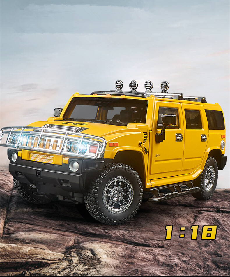 【入手困難】DIE-CAST PROMOTIONS  HUMMER2  1:18 HUMMER H2 POLICE VERSION SPECIAL EDITION 1/18 Scale HIGHWAY