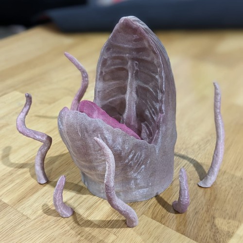 Custom Sarlaac with Tentacles for 3.75 IN (1:18) Figure Diorama (Painted) - Picture 3 of 6